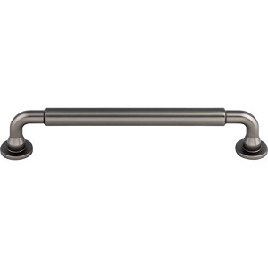 Top Knobs TK824AG Lily 6 5/16 inch CC Pull Ash Gray