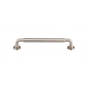 Top Knobs TK824BSN Lily 6 5/16 inch CC Pull Brushed Satin Nickel