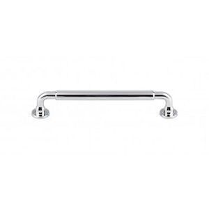 Top Knobs TK824PC Lily 6 5/16 inch CC Pull Polished Chrome