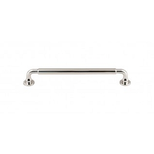 Top Knobs TK825PN Lily 7 9/16 inch CC Pull Polished Nickel