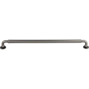Top Knobs TK827AG Lily 12 inch CC Pull Ash Gray