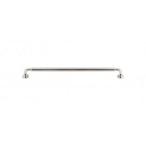 Top Knobs TK827PN Lily 12 inch CC Pull Polished Nickel