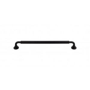 Top Knobs TK828BLK Lily 12 inch CC Appliance Pull Black
