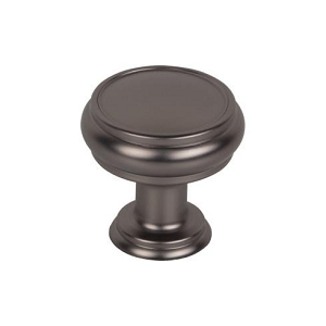 Top Knobs TK831AG Eden 1 3/16 inch Cabinet Knob Ash Gray