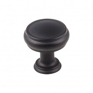 Top Knobs TK831BLK Eden 1 3/16 inch Cabinet Knob Black