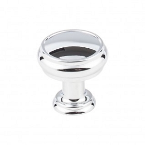Top Knobs TK831PC Eden 1 3/16 inch Cabinet Knob Polished Chrome