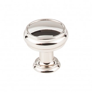 Top Knobs TK831PN Eden 1 3/16 inch Cabinet Knob Polished Nickel