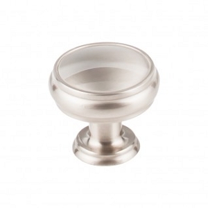 Top Knobs TK832BSN Eden 1 3/8 inch Cabinet Knob Brushed Satin Nickel