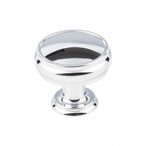 Top Knobs TK832PC Eden 1 3/8 inch Cabinet Knob Polished Chrome