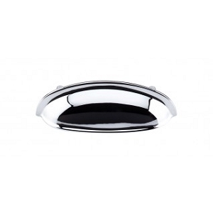 Top Knobs M359 Somerset 3 Inch CC Cup Pull Polished Chrome