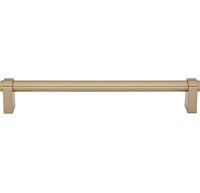 Top Knobs TK3216HB Lawrence Appliance Pull 12 Inch CC Honey Bronze
