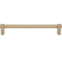 Top Knobs TK3217HB Lawrence Appliance Pull 18 Inch CC Honey Bronze