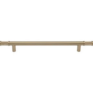 Top Knobs TK3238HB Burnham Appliance Pull 12 Inch CC Honey Bronze