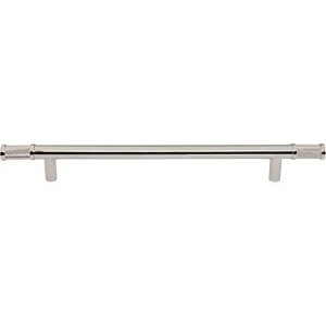 Top Knobs TK3238PN Burnham Appliance Pull 12 Inch CC Polished Nickel