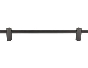 Top Knobs TK3258AG Dempsey Appliance Pull 12 Inch CC Ash Gray