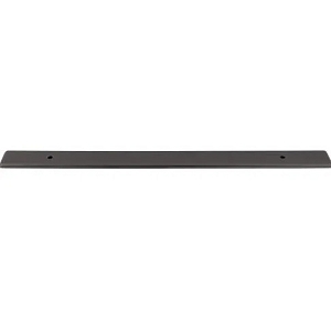 Top Knobs TK3287AG Radcliffe Appliance Backplate 12 Inch CC Ash Gray