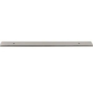 Top Knobs TK3287PN Radcliffe Appliance Backplate 12 Inch CC Polished Nickel