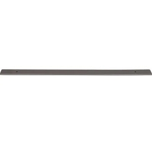 Top Knobs TK3288AG Radcliffe Appliance Backplate 18 Inch CC Ash Gray
