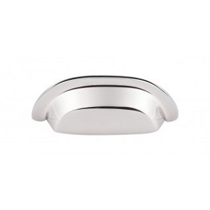 Top Knobs M2004 Aspen II Cup Pull 3 Inch Polished Nickel