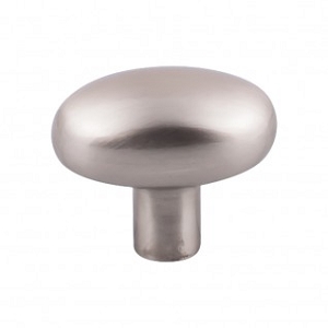 Top Knobs M2071 Aspen II Small Potato Knob 1 9/16 Inch Brushed Satin Nickel
