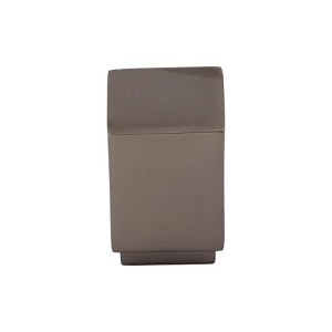 Top Knobs TK33AG Sanctuary I Linear Square Knob 3/4 Inch Ash Gray