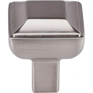 Top Knobs TK670BSN Podium Knob 1 Inch Brushed Satin Nickel