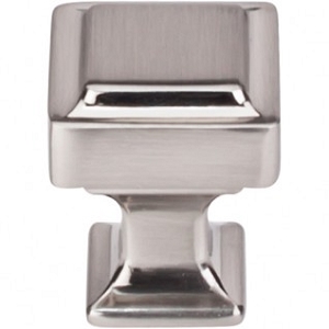Top Knobs TK700BSN Ascendra Knob 1 Inch Brushed Satin Nickel