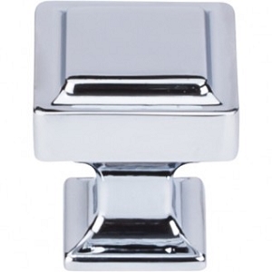 Top Knobs TK701PC Ascendra Knob 1 1/8 Inch Polished Chrome