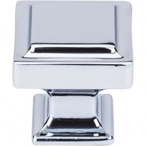 Top Knobs TK702PC Ascendra Knob 1 1/4 Inch Polished Chrome