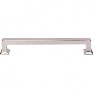 Top Knobs TK705BSN Ascendra Pull 6 5/16 Inch CC Brushed Satin Nickel