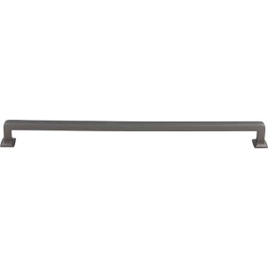 Top Knobs TK708AG Ascendra Pull 12 Inch CC Ash Gray