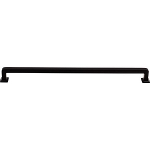 Top Knobs TK706BLK Ascendra Pull 9 Inch CC Flat Black