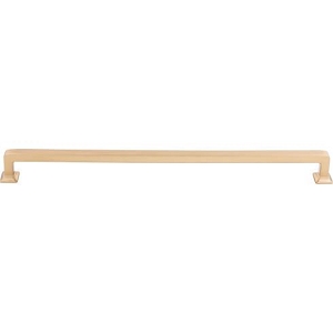 Top Knobs TK708HB Ascendra Pull 12 Inch CC Honey Bronze