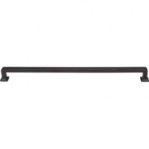 Top Knobs TK708SAB Ascendra Pull 12 Inch CC Sable