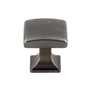 Top Knobs TK721AG Contour Knob 1 1/8 Inch Ash Gray