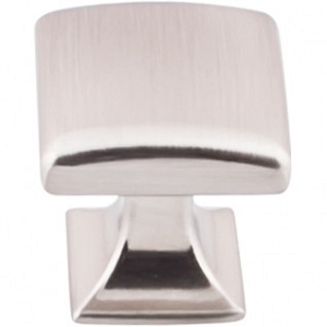 Top Knobs TK721BSN Contour Knob 1 1/8 Inch Brushed Satin Nickel
