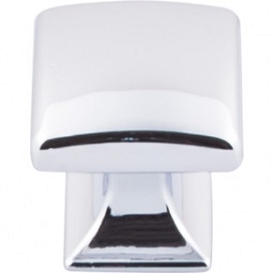 Top Knobs TK721PC Contour Knob 1 1/8 Inch Polished Chrome