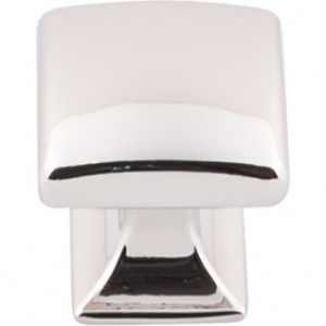 Top Knobs TK721PN Contour Knob 1 1/8 Inch Polished Nickel