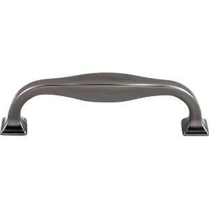 Top Knobs TK722AG Contour Pull 3 3/4 Inch CC Ash Gray
