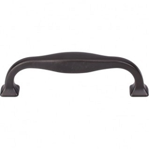 Top Knobs TK722SAB Contour Pull 3 3/4 Inch CC Sable