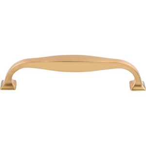 Top Knobs TK723HB Contour Pull 5 1/16 Inch CC Honey Bronze