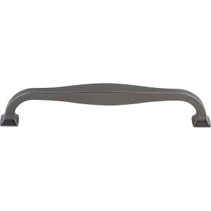 Top Knobs TK724AG Contour Pull 6 5/16 Inch CC Ash Gray