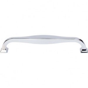 Top Knobs TK724PC Contour Pull 6 5/16 Inch CC Polished Chrome
