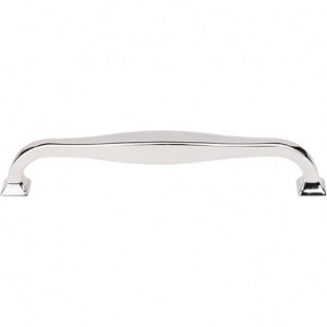 Top Knobs TK724PN Contour Pull 6 5/16 Inch CC Polished Nickel