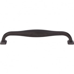 Top Knobs TK724SAB Contour Pull 6 5/16 Inch CC Sable