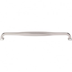 Top Knobs TK726BSN Contour Pull 12 Inch CC Brushed Satin Nickel