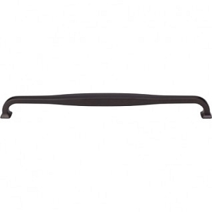 Top Knobs TK726SAB Contour Pull 12 Inch CC Sable